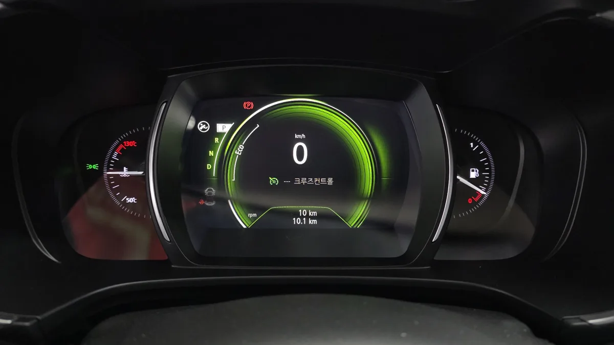 Renault Korea (Samsung) Koleos (QM6) interior detail
