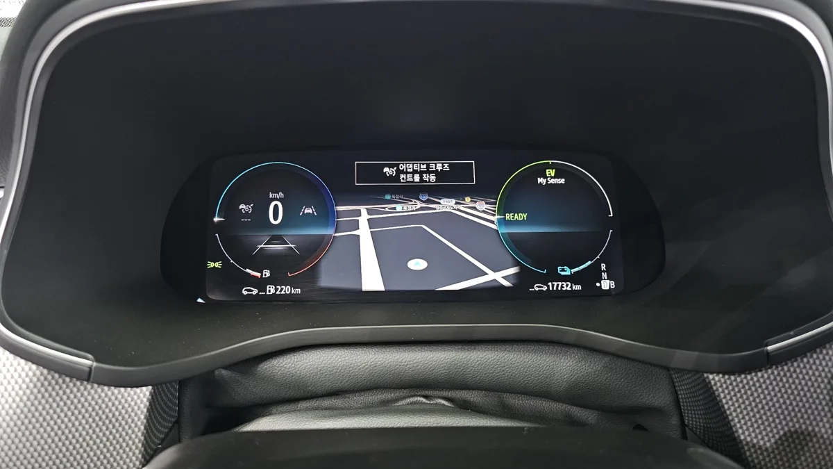 Renault Korea (Samsung) Arkana (XM3) interior detail