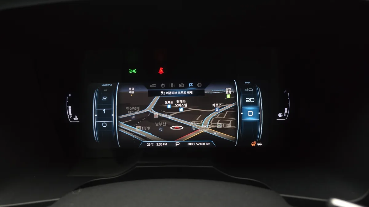 KG Mobility (SsangYong) Korando interior detail