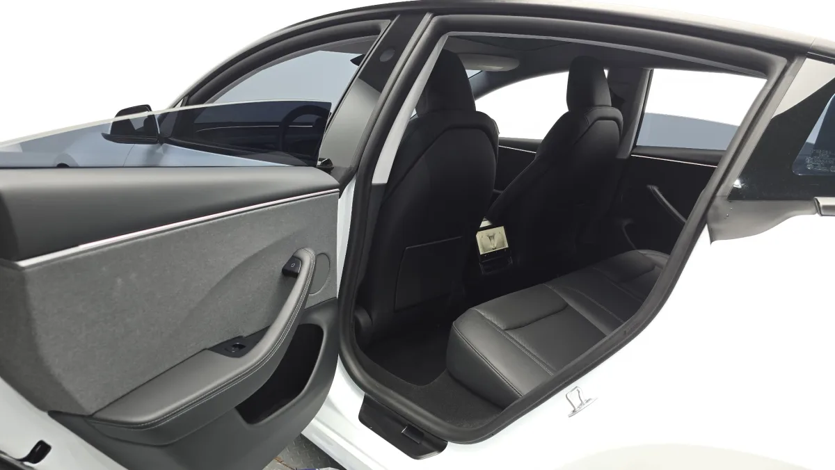 Tesla Model 3 interior detail
