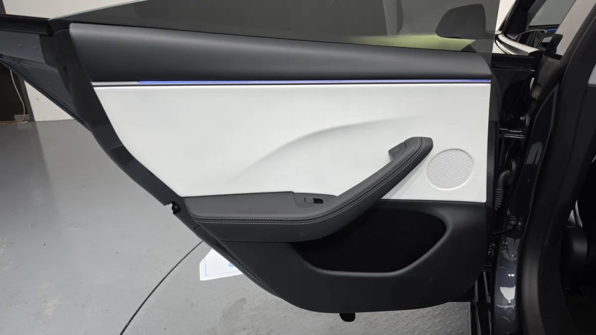 Tesla Model 3 interior detail