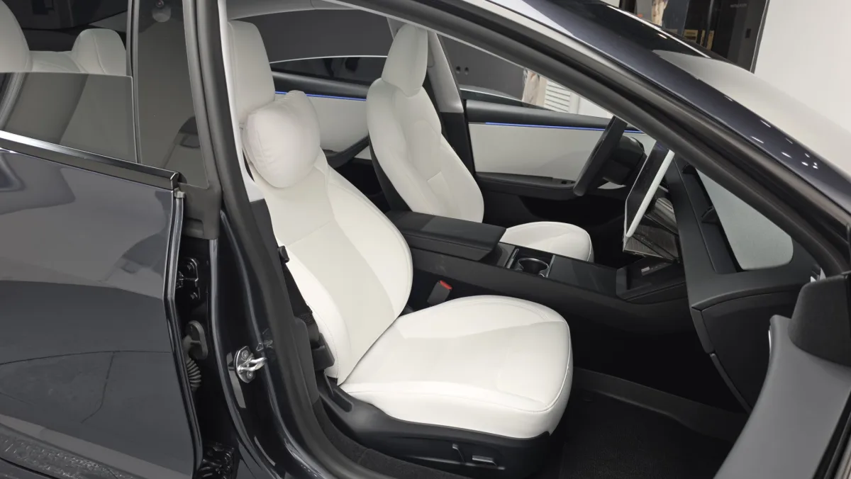 Tesla Model 3 interior detail