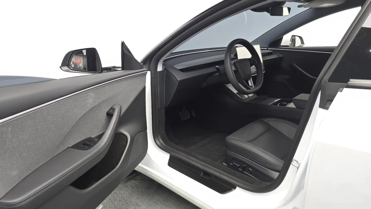 Tesla Model 3 interior detail