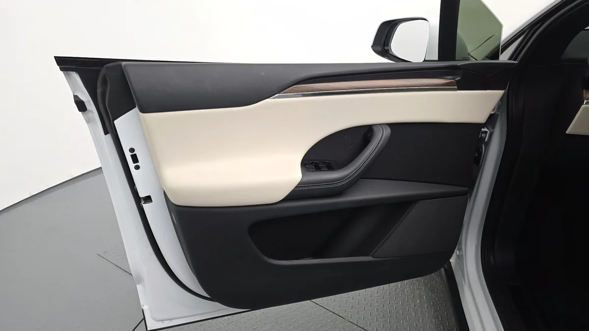 Tesla Model X interior detail