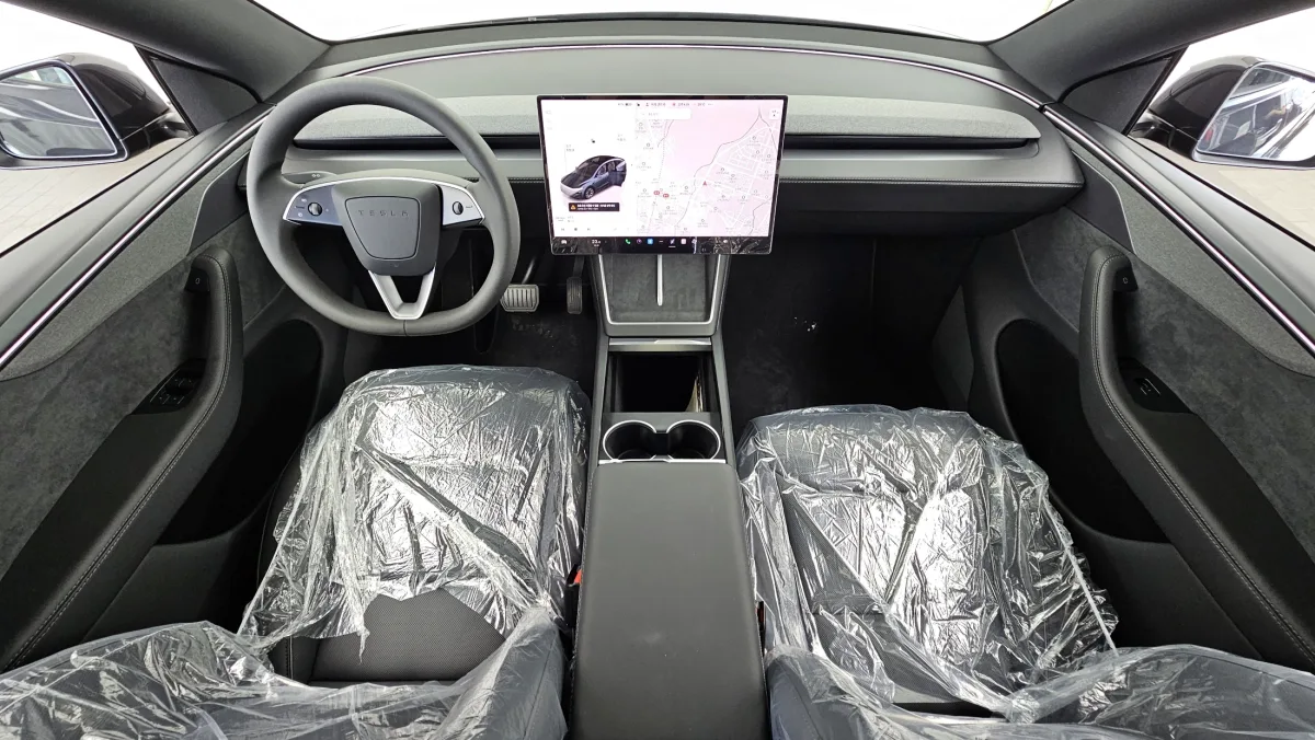 Tesla Model Y interior detail