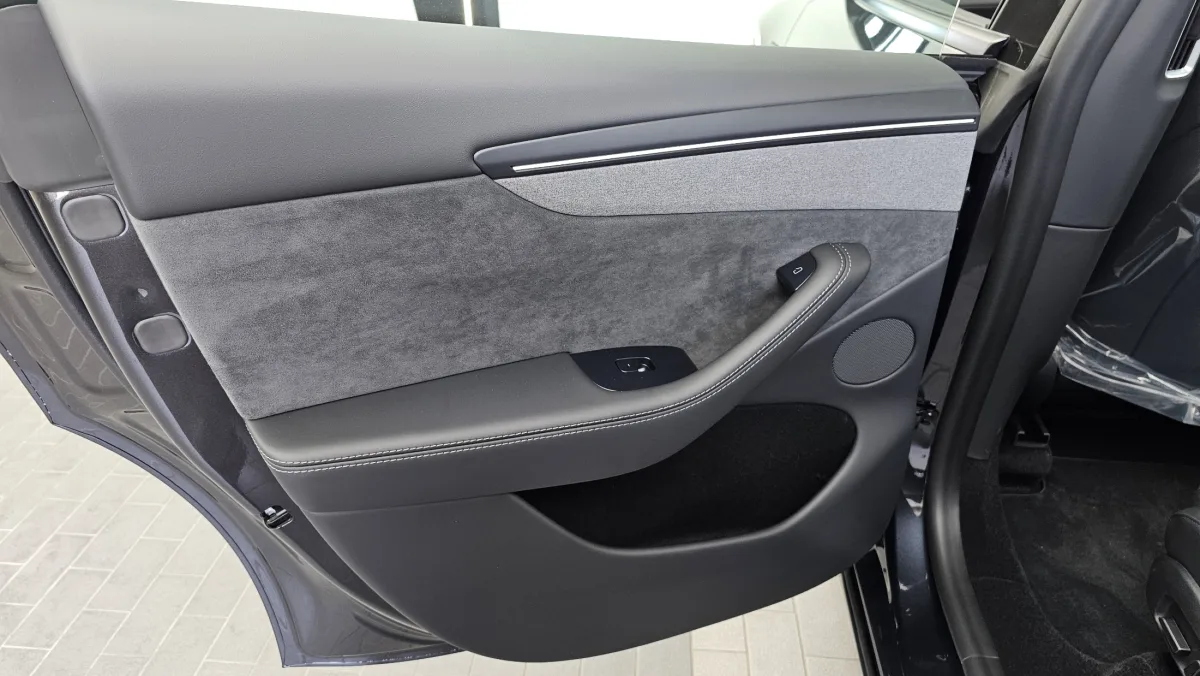 Tesla Model Y interior detail