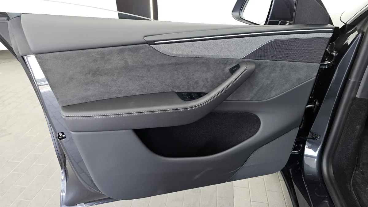 Tesla Model Y interior detail