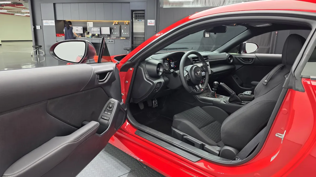 Toyota 86 interior detail