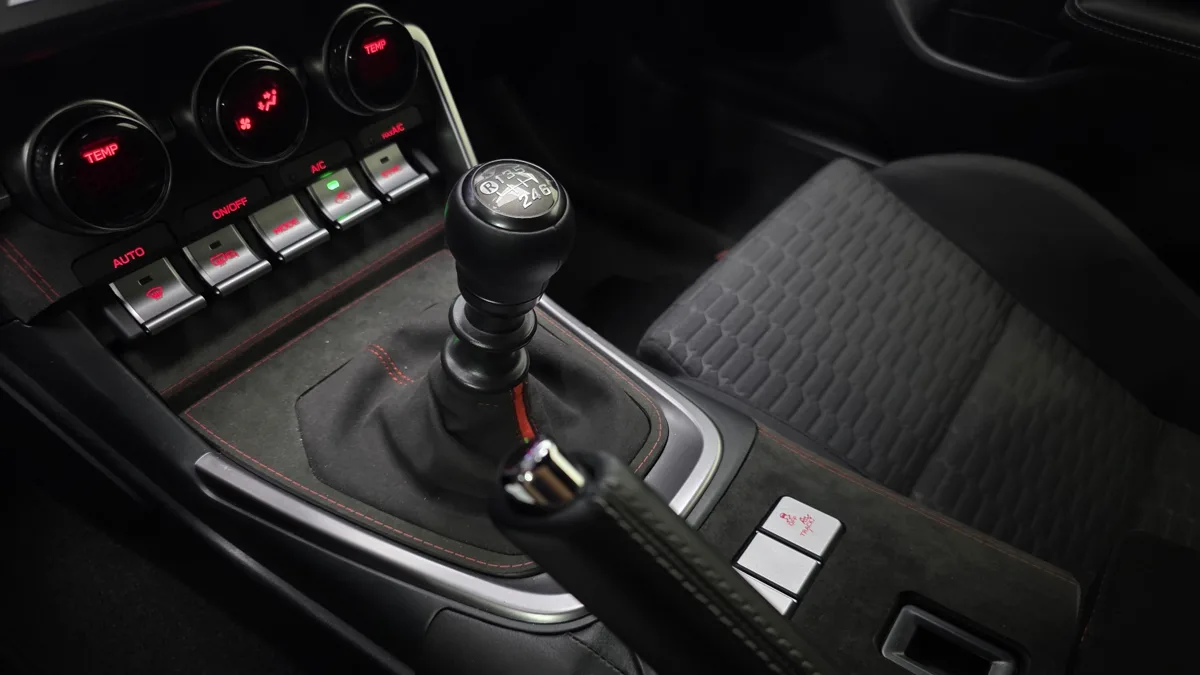 Toyota 86 interior detail