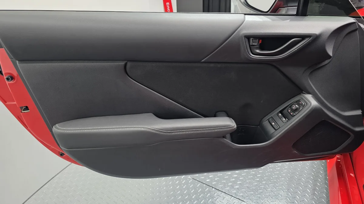 Toyota 86 interior detail