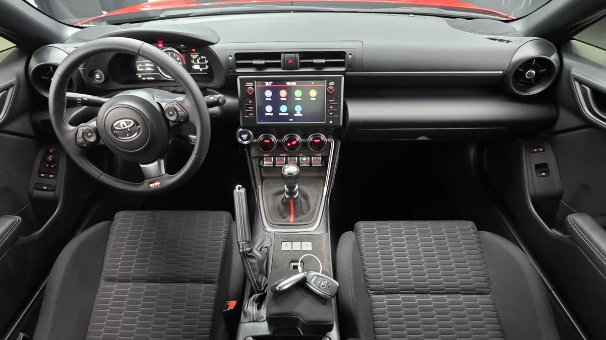 Toyota 86 interior detail