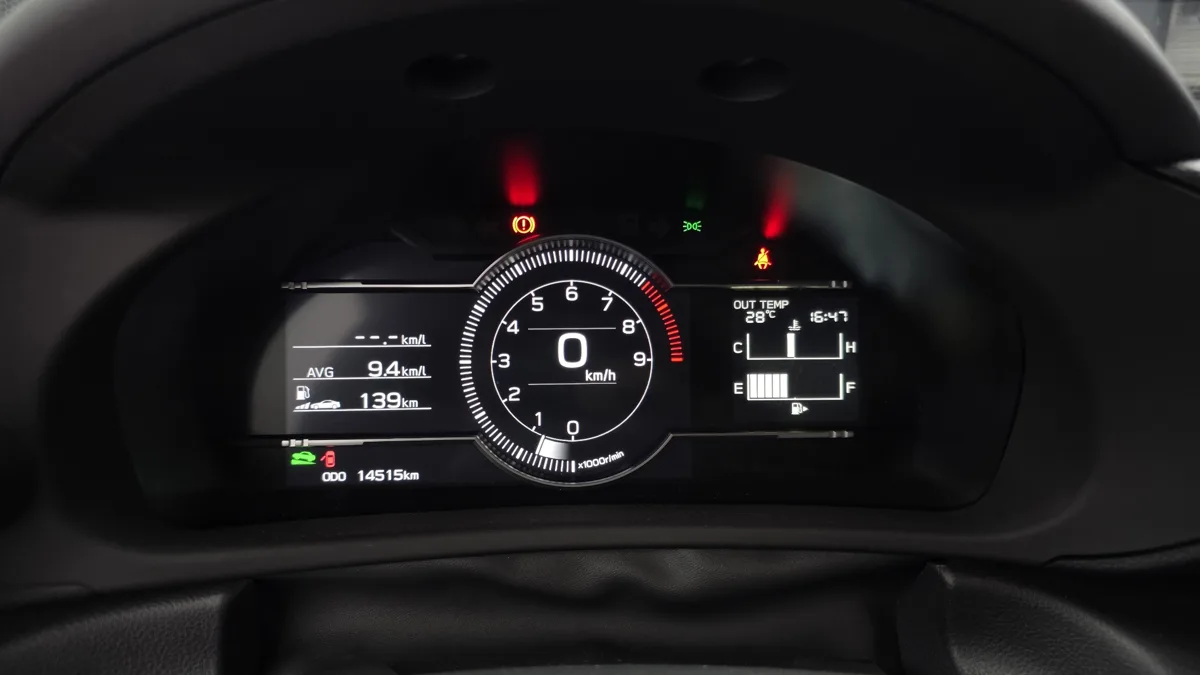 Toyota 86 interior detail