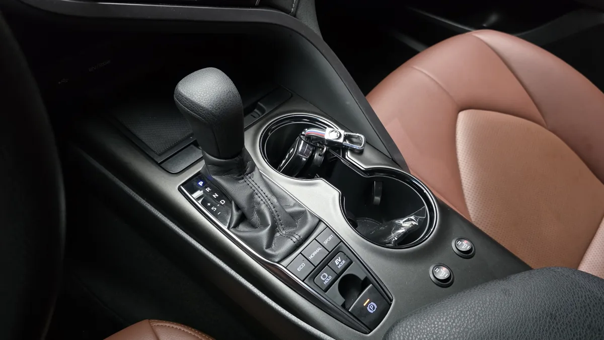 Toyota Camry interior detail