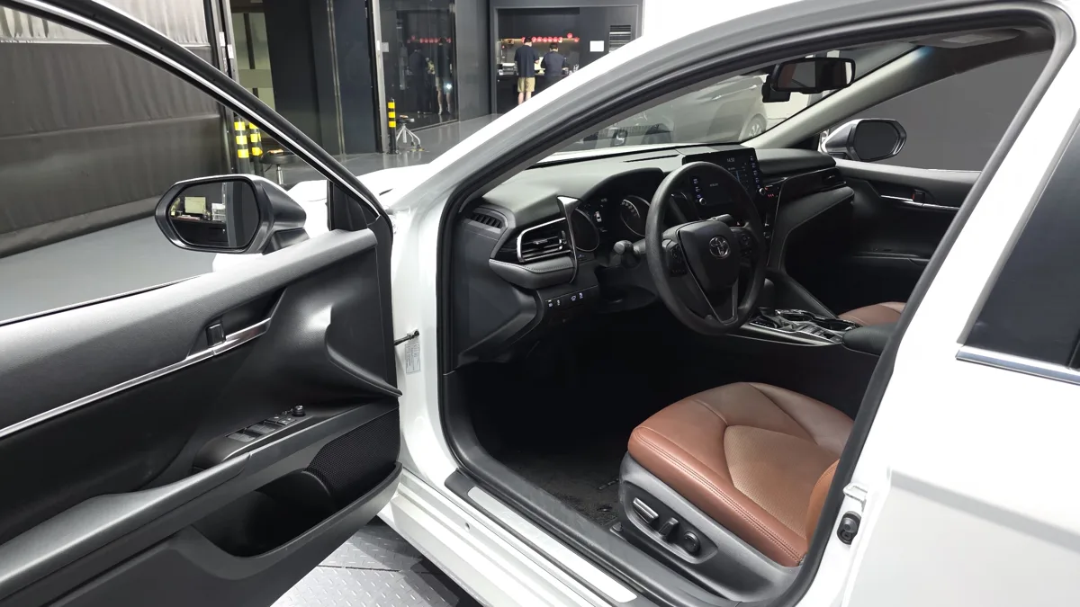 Toyota Camry interior detail