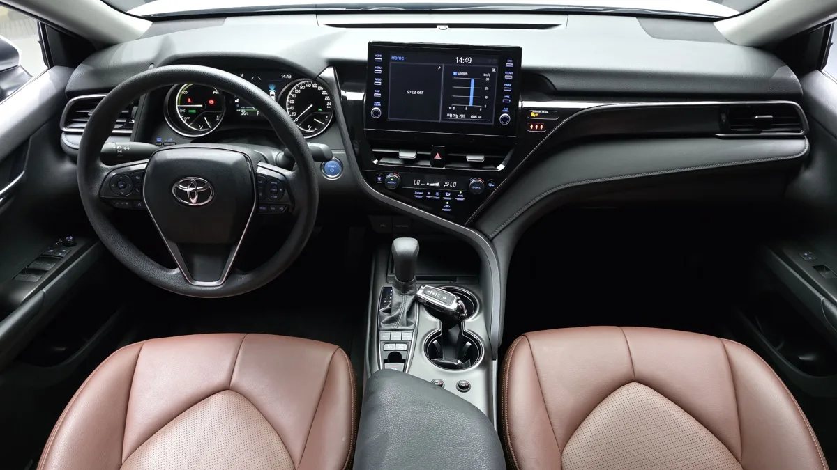Toyota Camry interior detail