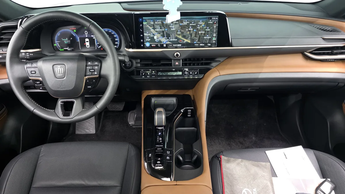 Toyota Crown interior detail