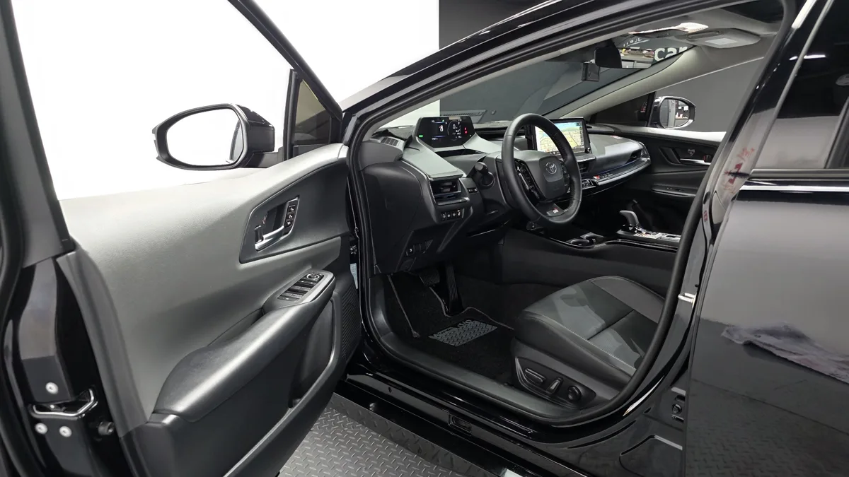 Toyota Prius interior detail