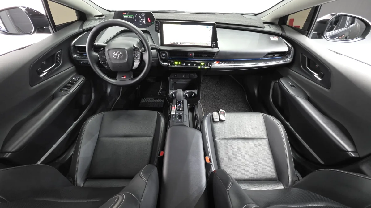 Toyota Prius interior detail