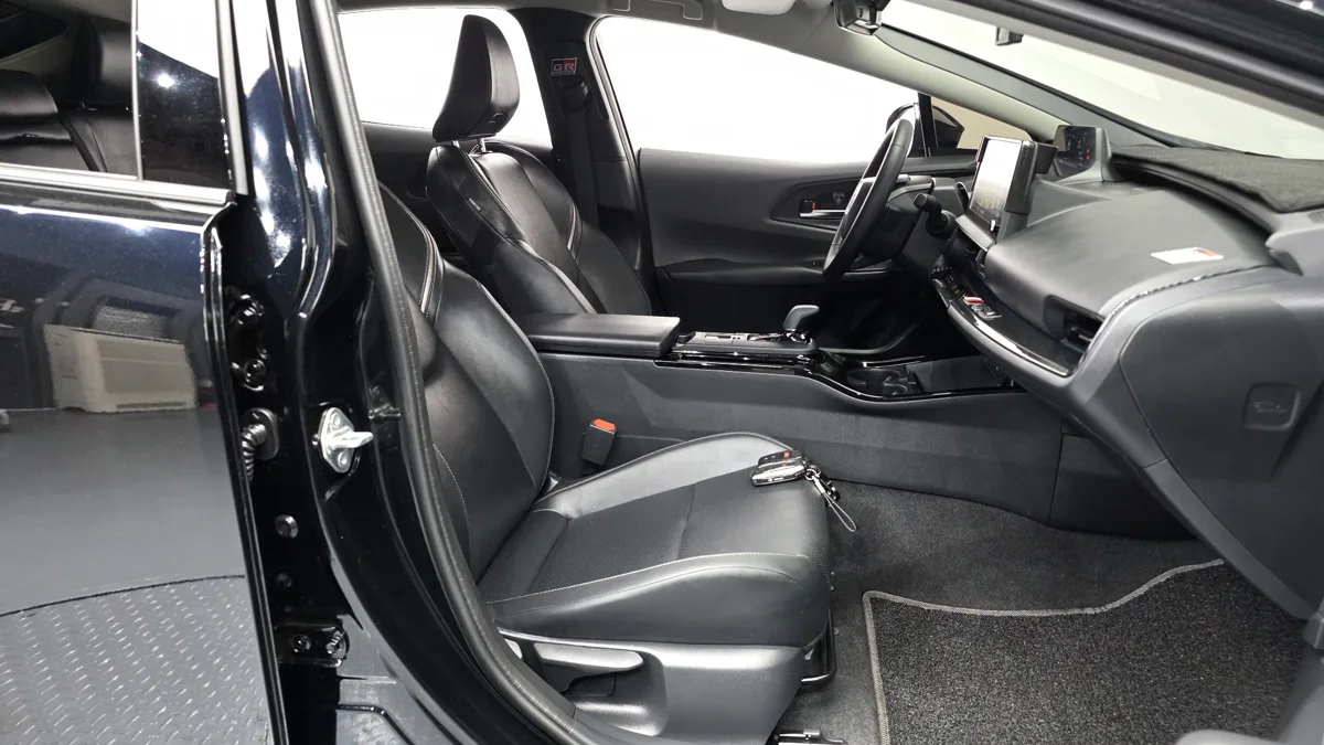 Toyota Prius interior detail