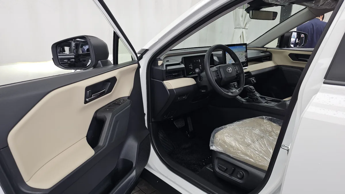 Toyota RAV4 interior detail