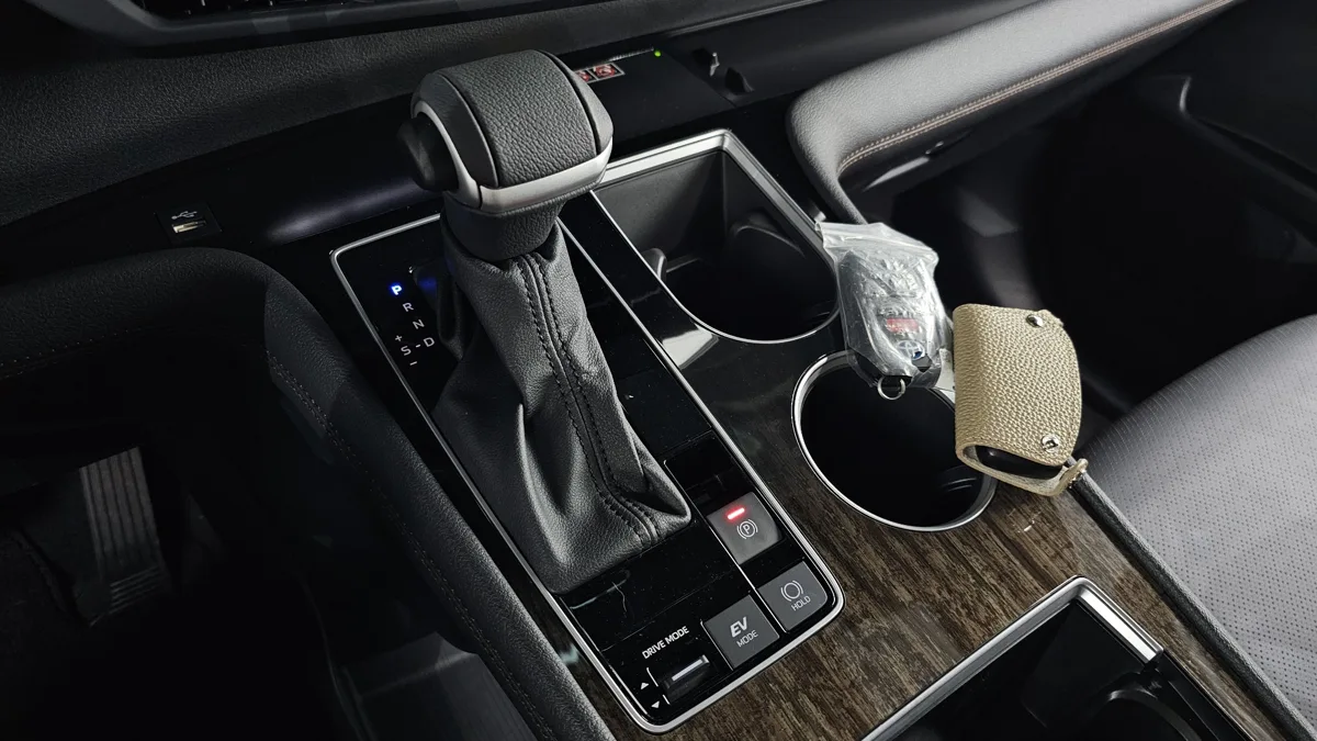Toyota Sienna interior detail