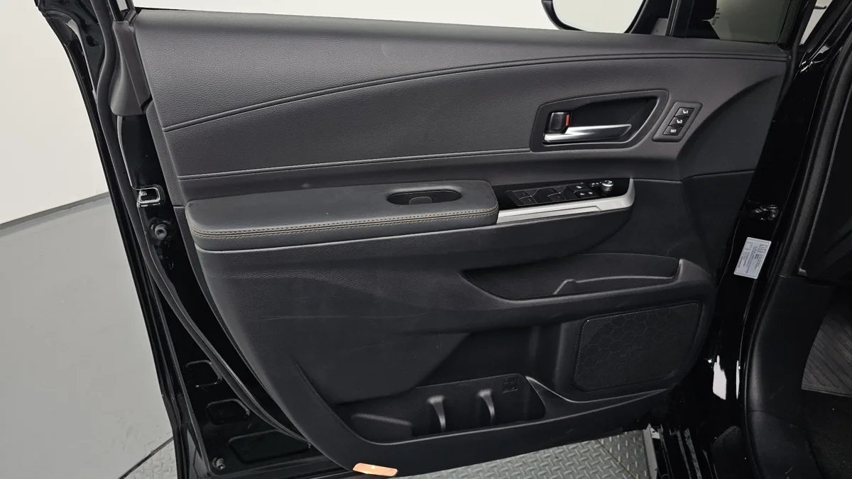 Toyota Sienna interior detail