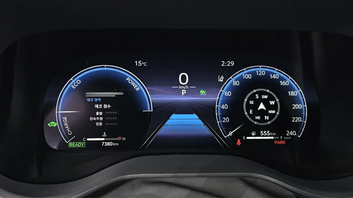 Toyota Sienna interior detail