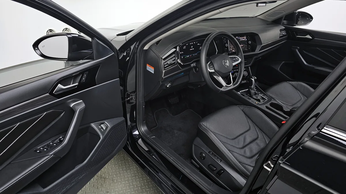 Volkswagen Jetta interior detail