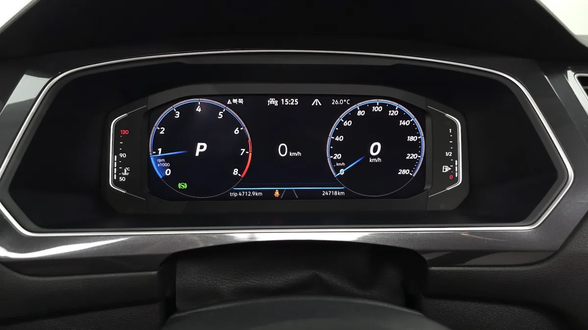 Volkswagen Tiguan interior detail