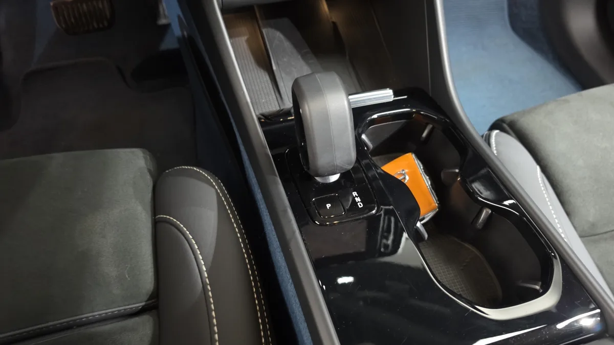 Volvo C40 interior detail