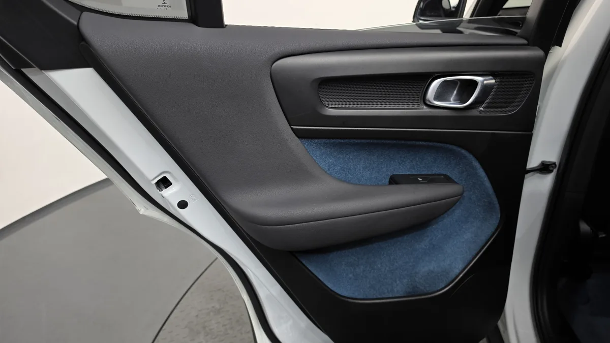 Volvo C40 interior detail