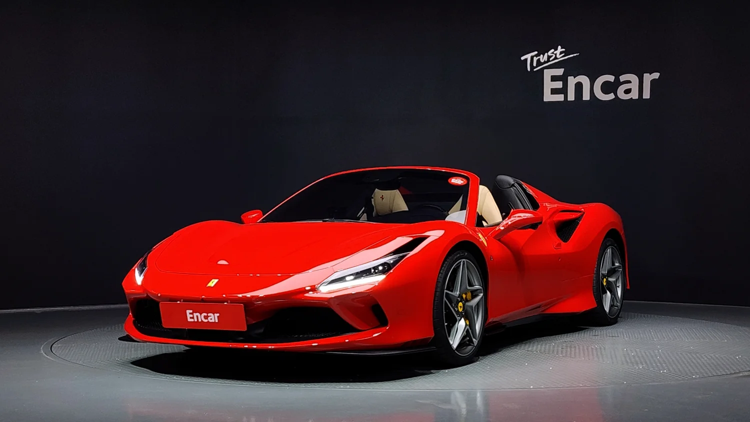 Ferrari F8 sourced from Korea by AJ Trading