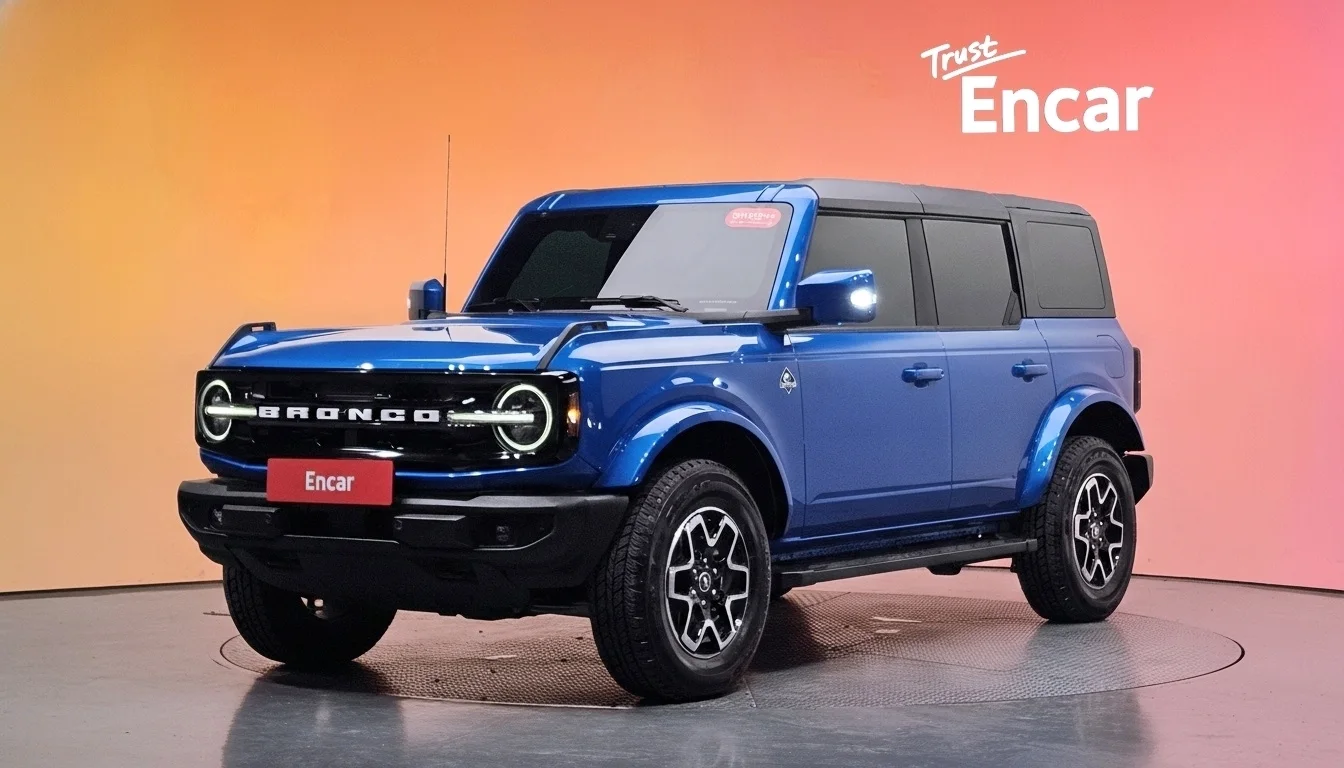Ford Bronco sourced from Korea by AJ Trading