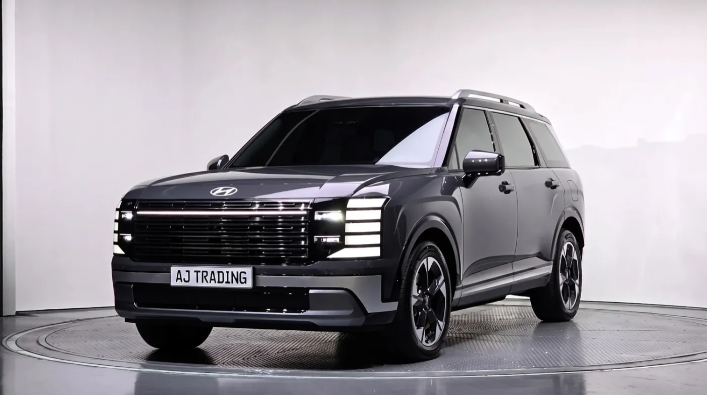 A Hyundai Palisade sourced from Korea by AJ Trading