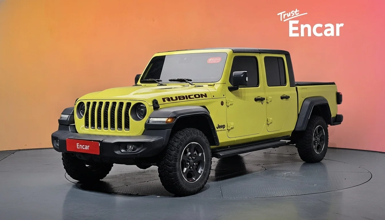 Jeep Gladiator sourced from Korea by AJ Trading
