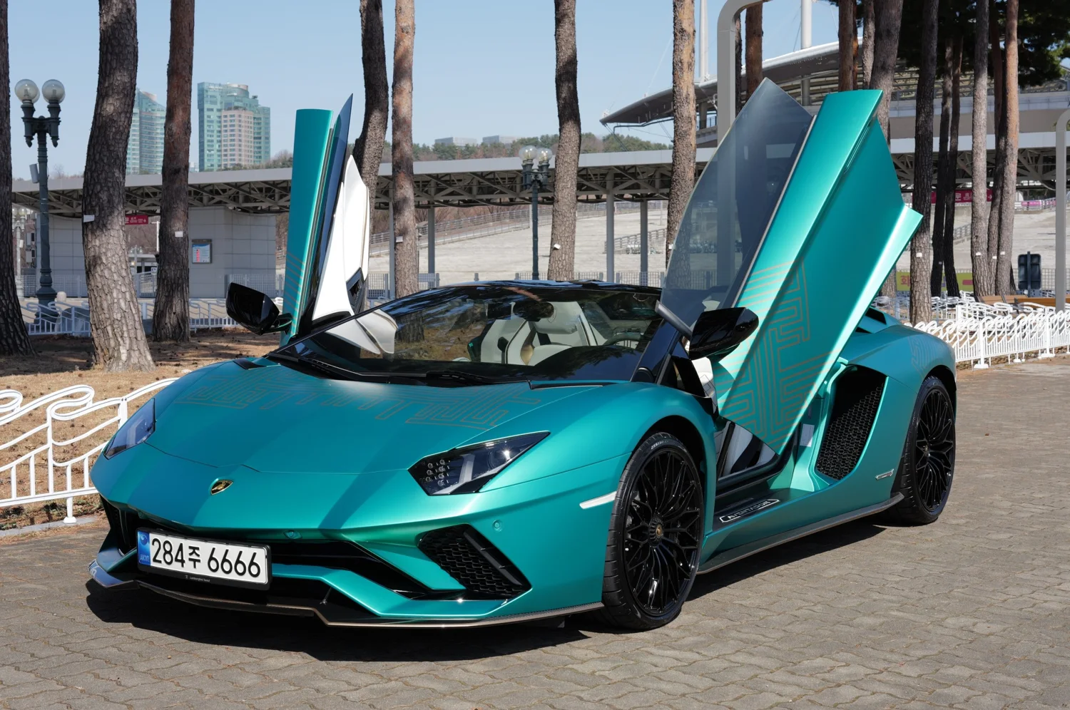 Lamborghini Aventador sourced from Korea by AJ Trading