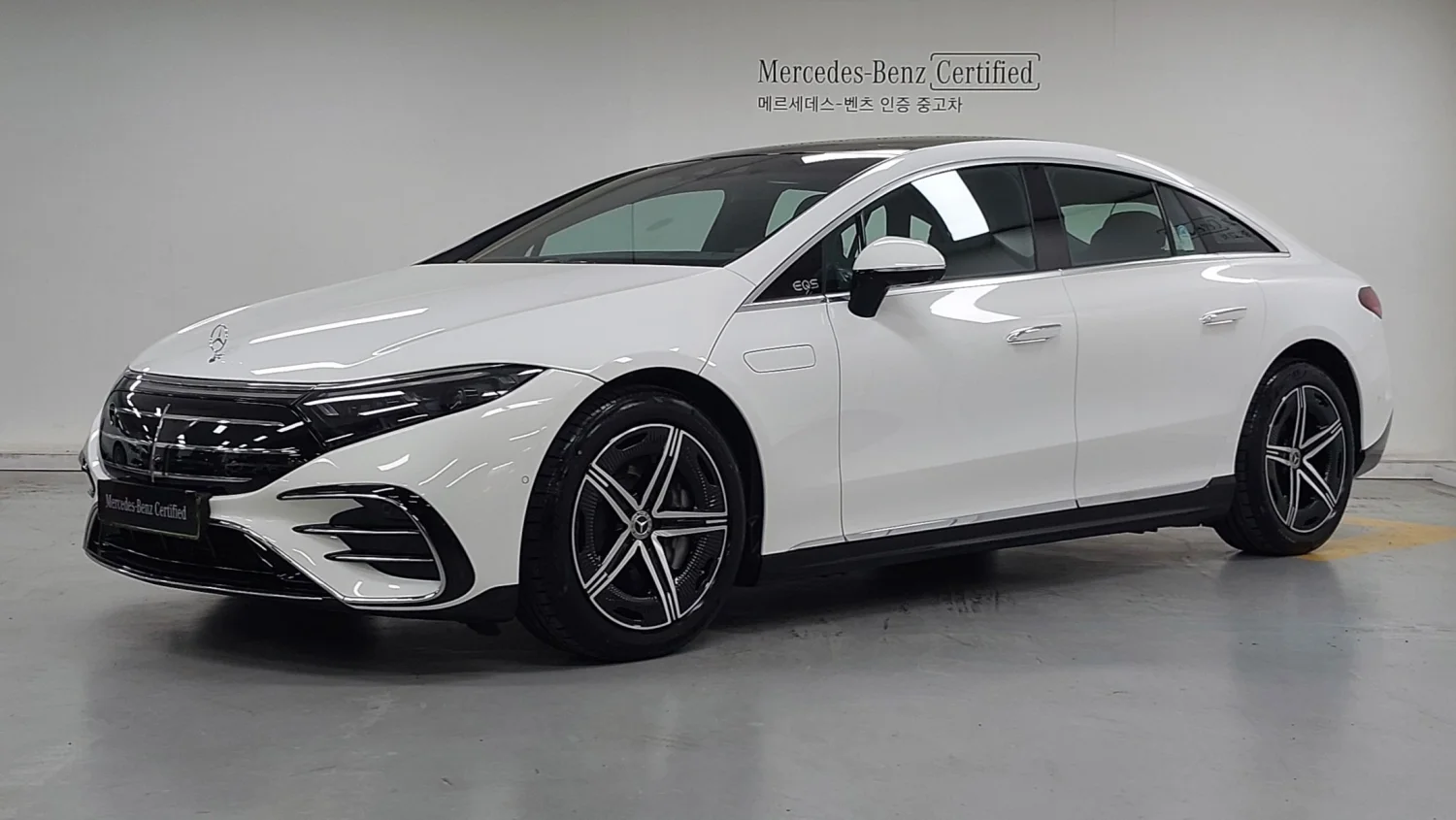 Mercedes-Benz EQS sourced from Korea by AJ Trading