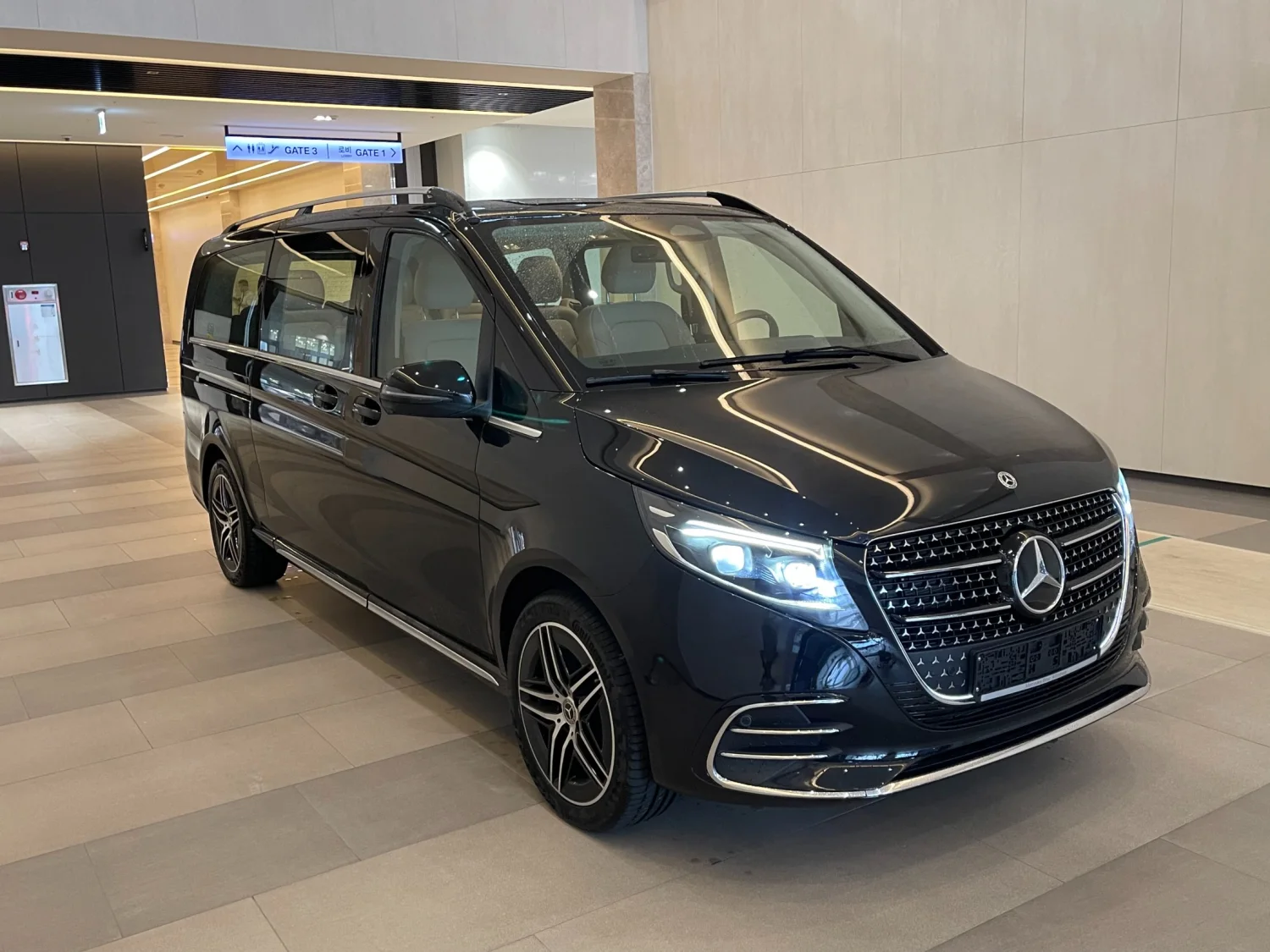 Mercedes-Benz V-Class sourced from Korea by AJ Trading