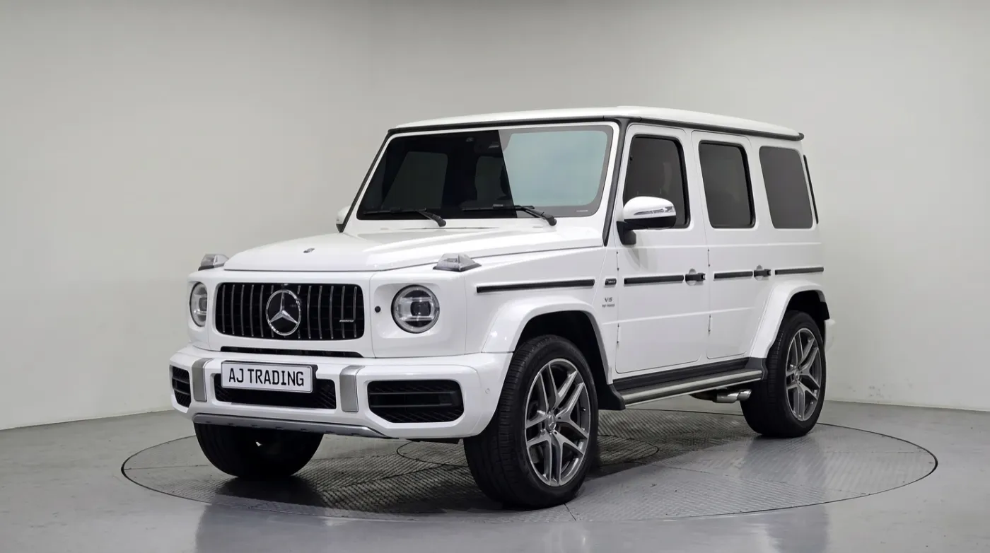 A Mercedes-AMG G63 sourced from Korea by AJ Trading