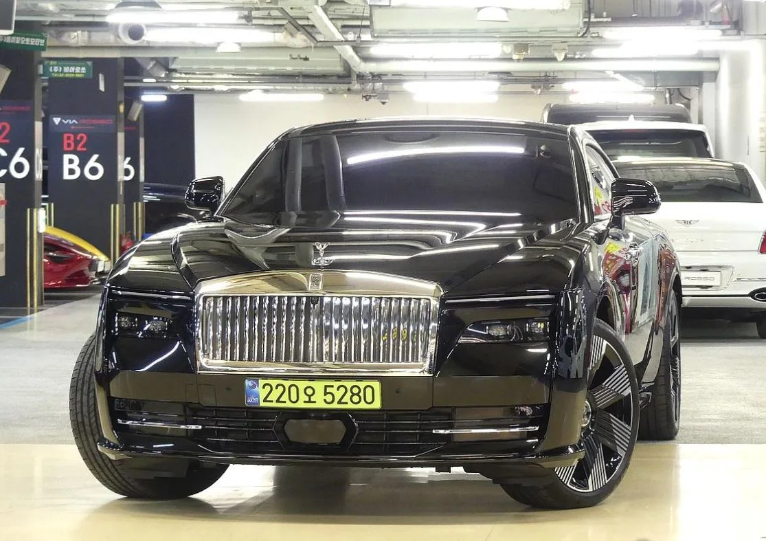 Rolls-Royce Spectre sourced from Korea by AJ Trading