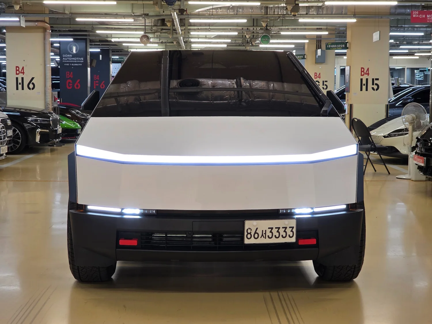 Tesla Cybertruck sourced from Korea by AJ Trading