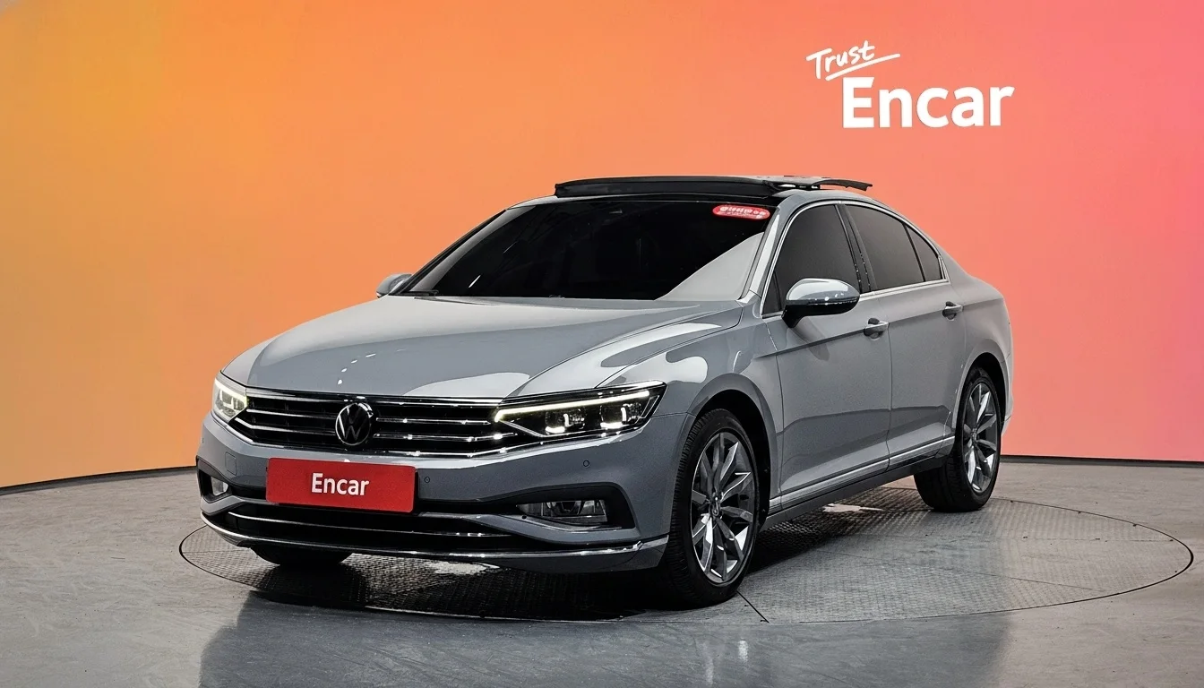 Volkswagen Passat sourced from Korea by AJ Trading